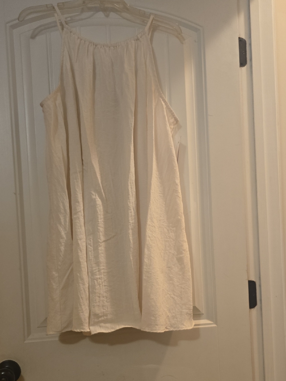 H&M Cream Loose A-Line Sundress